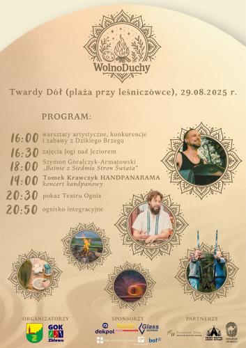 plakat zapraszający na wolnoduchy