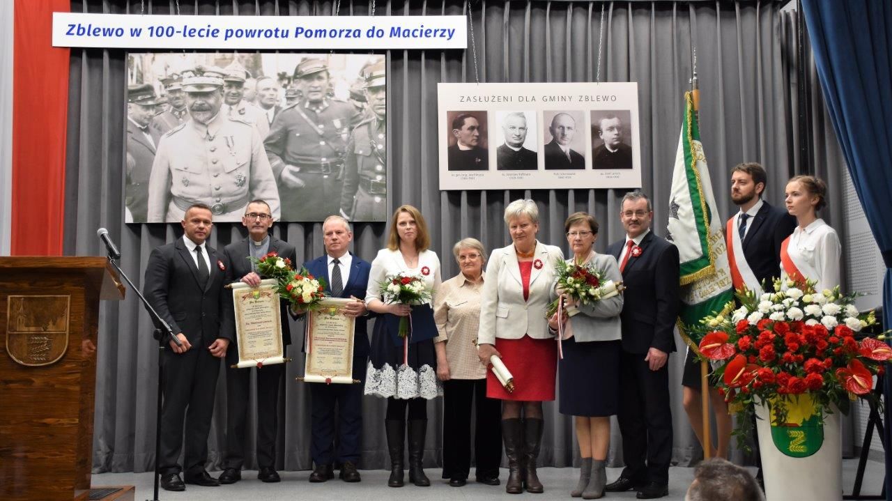 100lecie powrotu ziemi zblewskiej do Macierzy