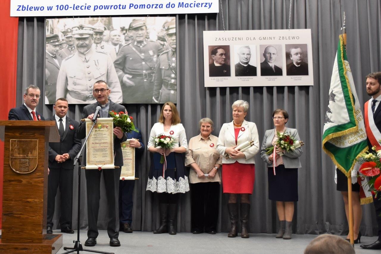 100lecie powrotu ziemi zblewskiej do Macierzy