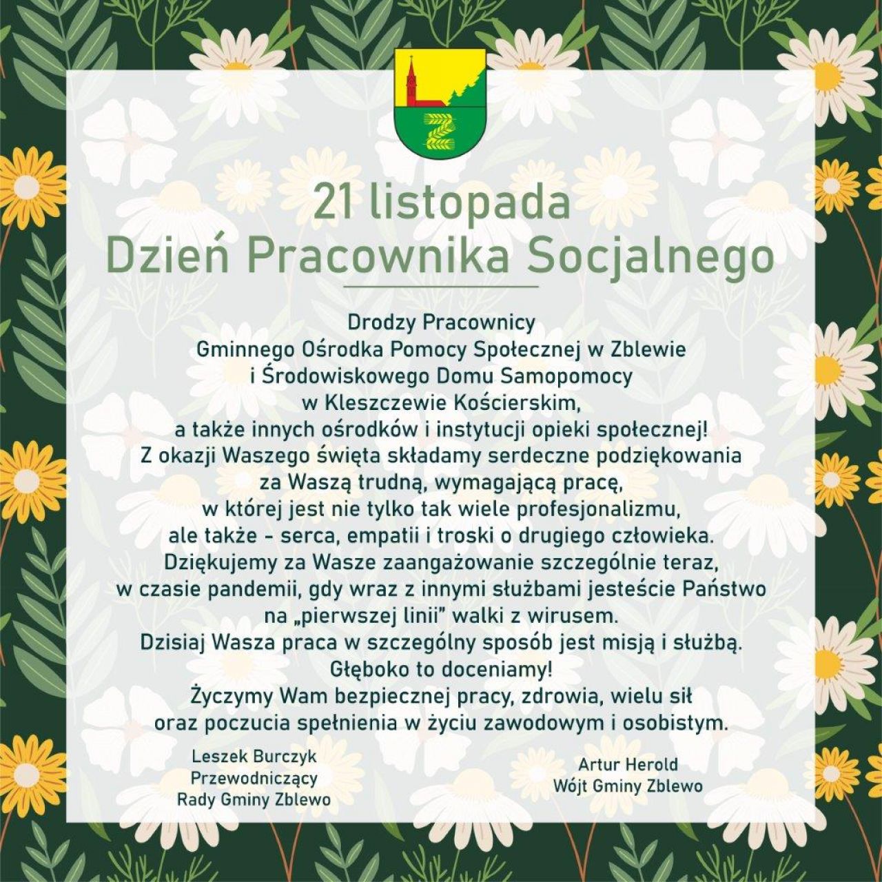 dzień pracownika socjalnego