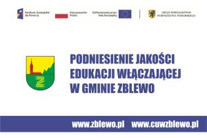 zdjęcie przedstawia herb gminy i nazwę projektu unijnego