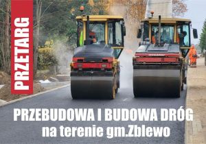 Dwa walce drogowe na świeżo wylanym asfalcie na drodze