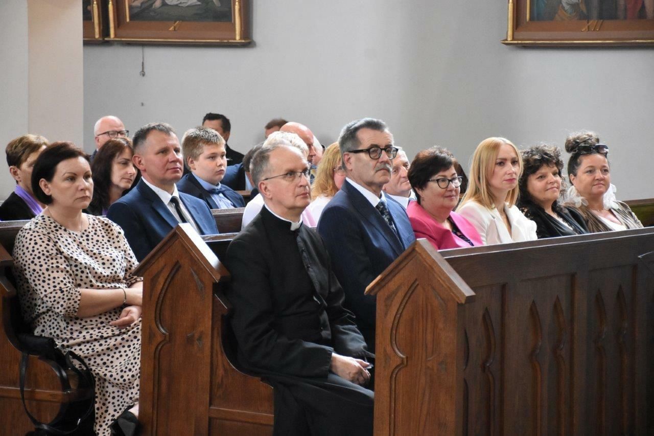 chórzyści uczestnicy koncertu w zblewie