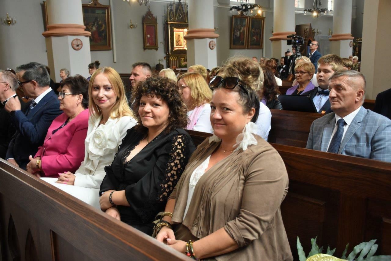 chórzyści uczestnicy koncertu w zblewie