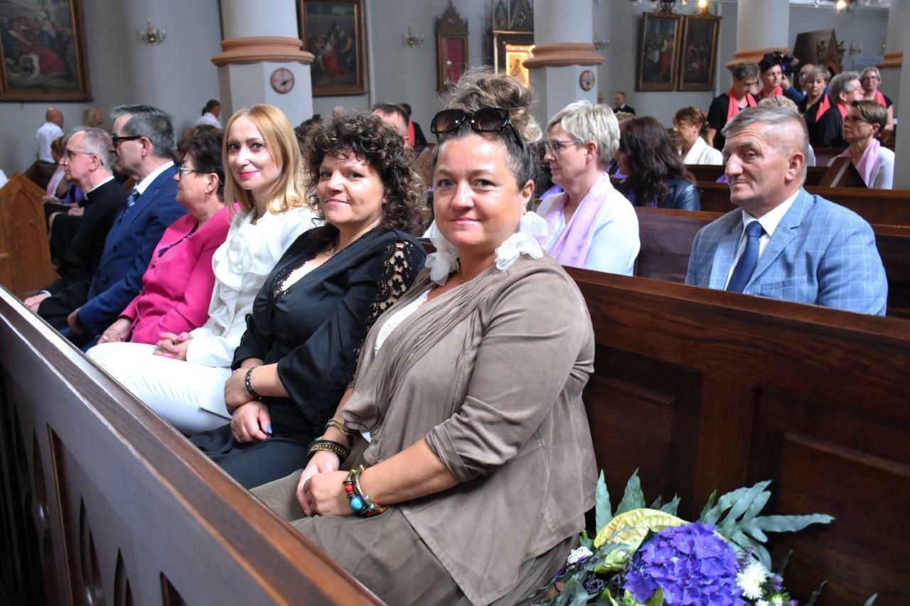 chórzyści uczestnicy koncertu w zblewie