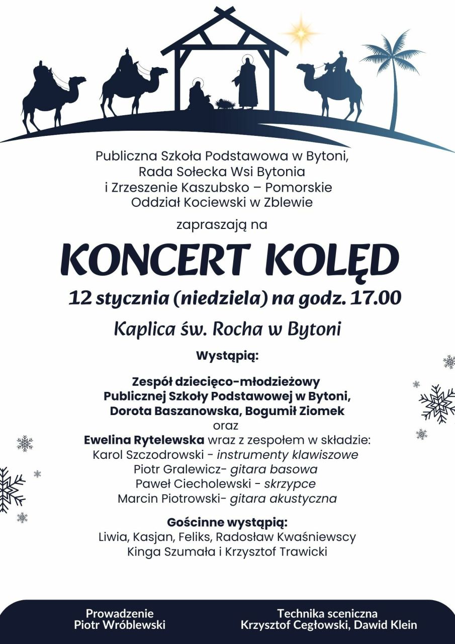 koncert kolęd plakat