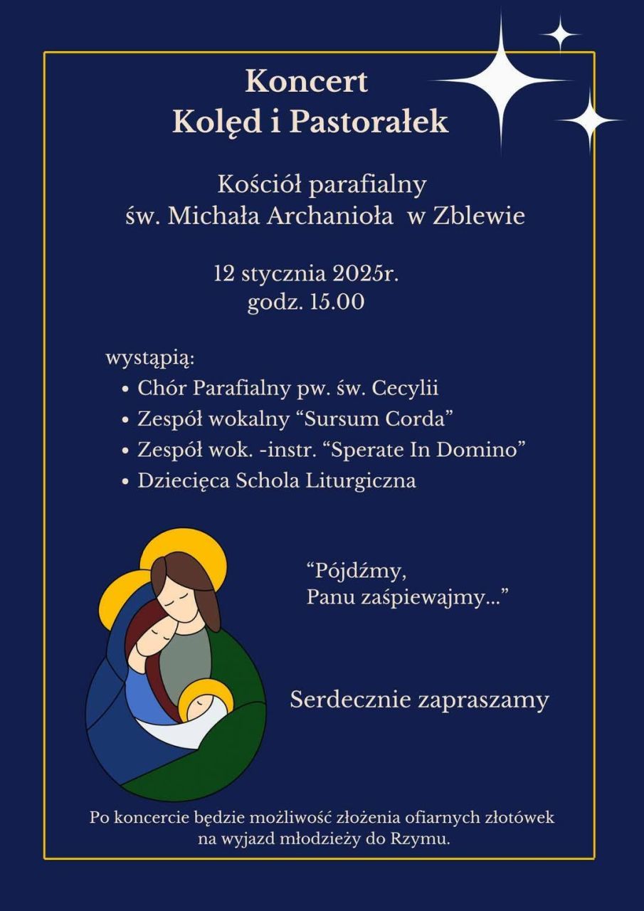 koncert kolęd plakat