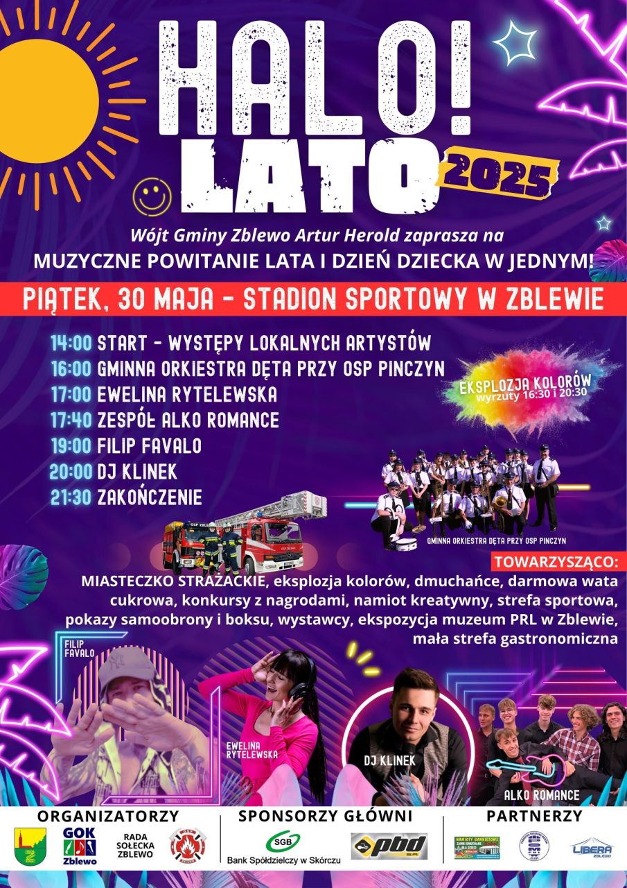 MUZYCY FESTYN LATO