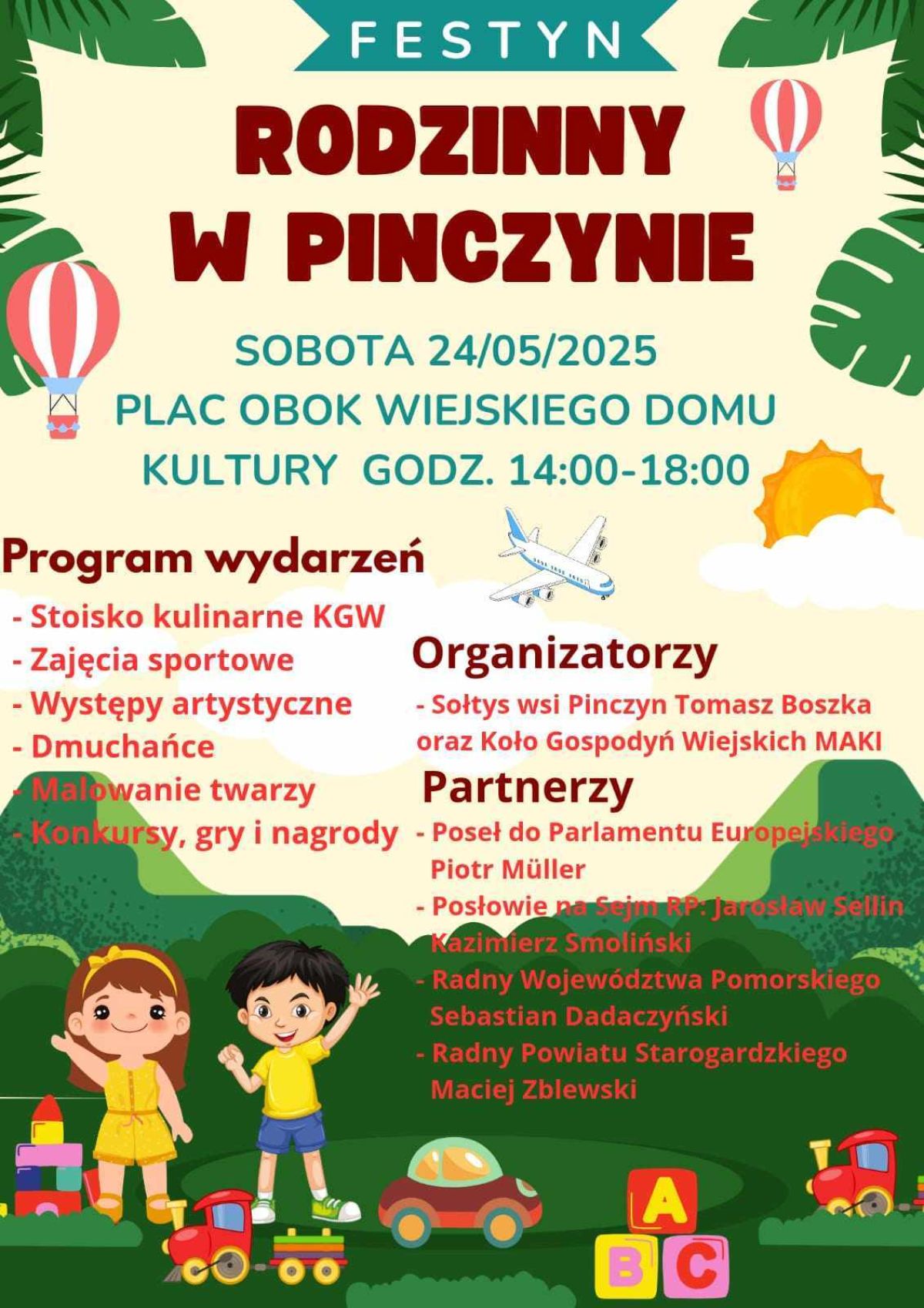 plakaty zapowiedzi wydarzeń