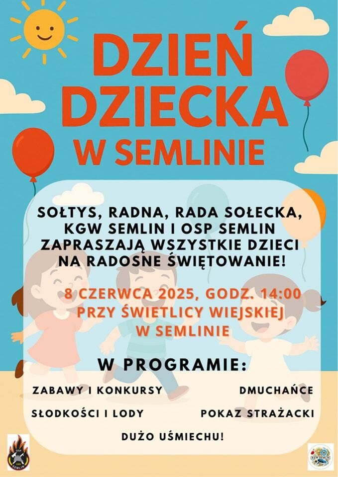 PLAKATY NA FESTYNY Z OKAZJI DNIA DZIECKA