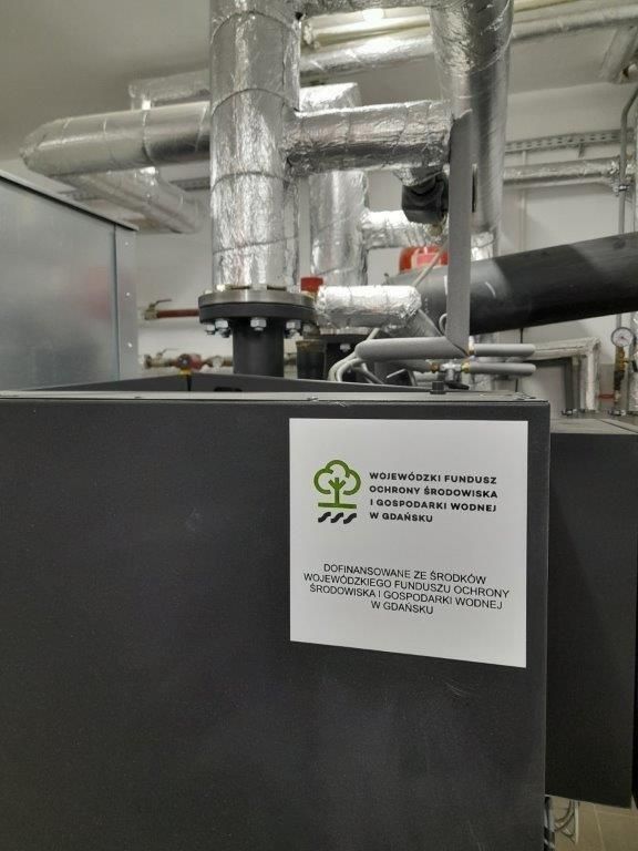 piec zakupiony z dofinansowiem z WFOŚiGW