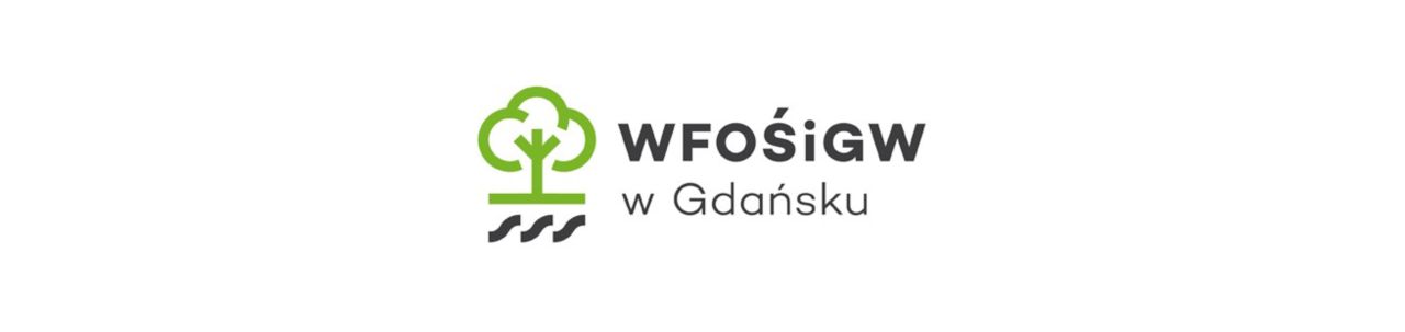 logoty czarno zielony WFOŚiGW w Gdańsku