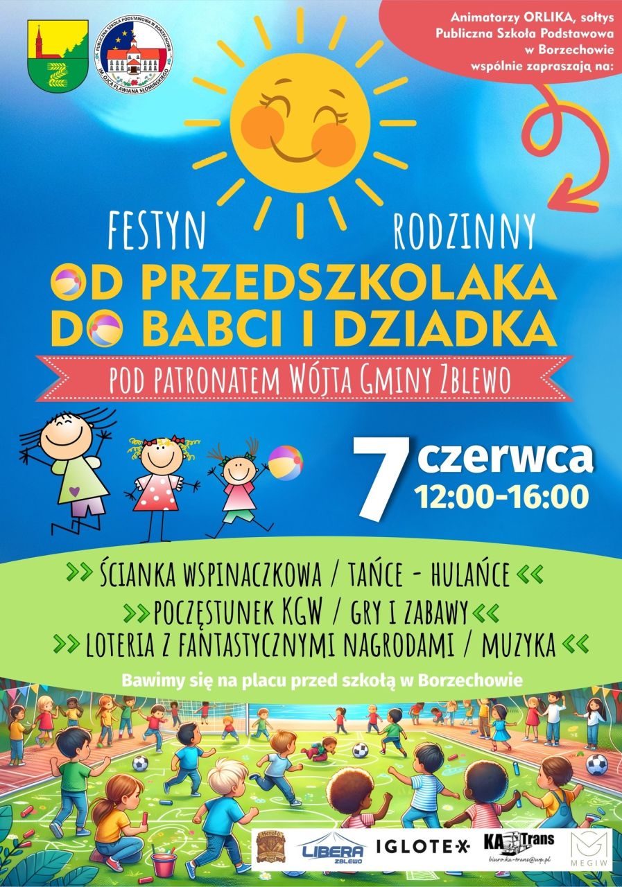 PLAKATY NA FESTYNY Z OKAZJI DNIA DZIECKA