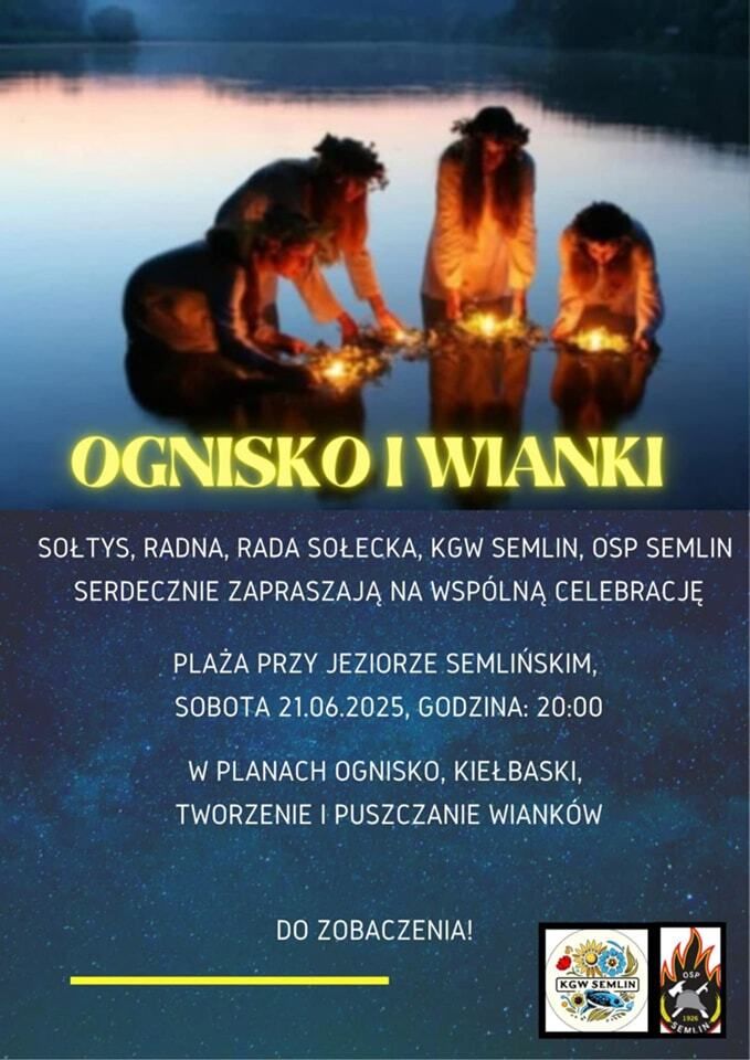 ognisko i wianki jezioro