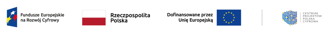 logotypy unijne programu Cyberbezpieczna Gmina Zblewo