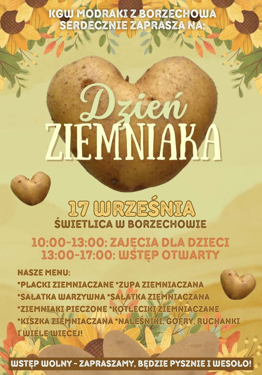 PLAKATY DZIEŃ ZIEMNIAKA