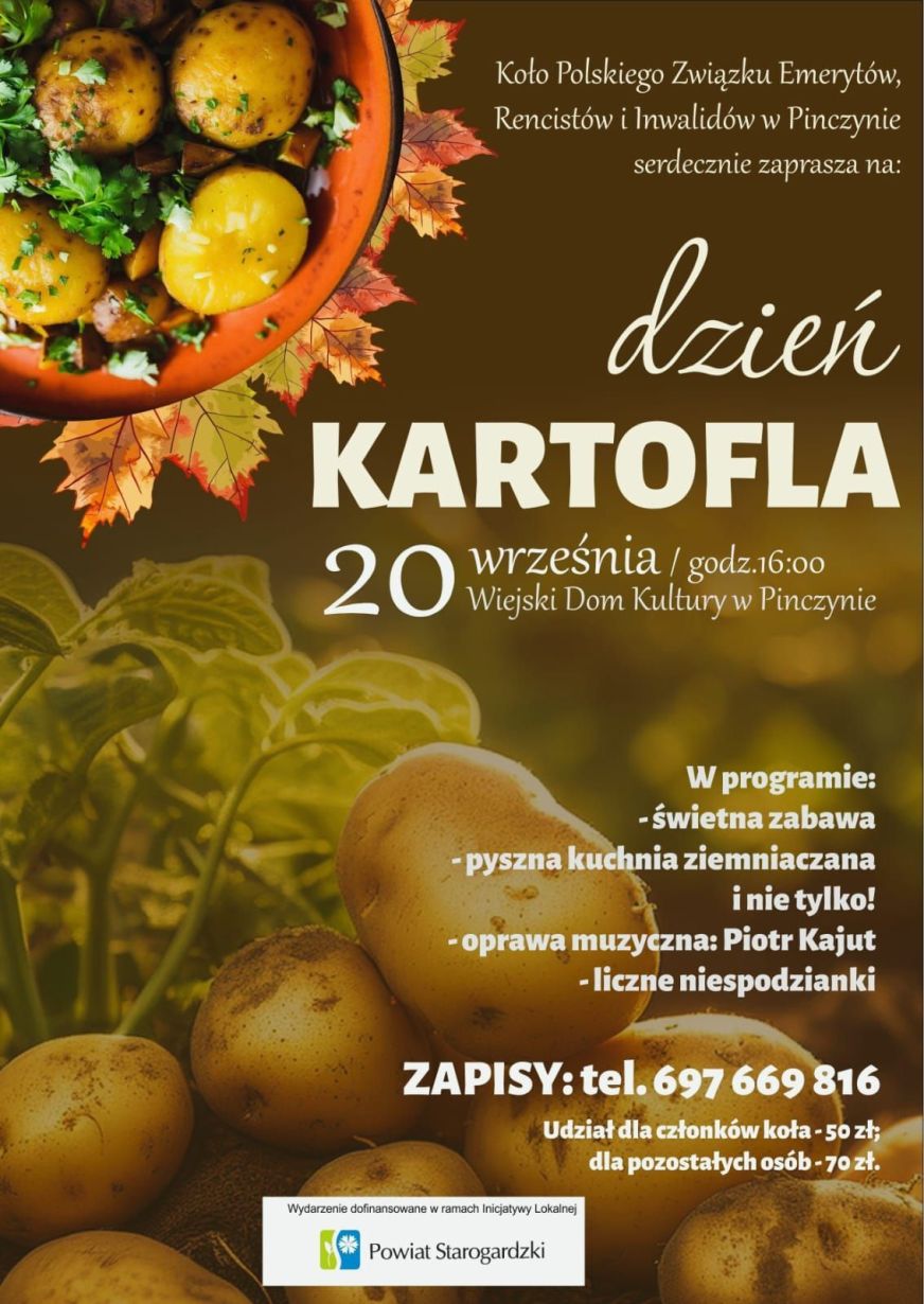 PLAKATY DZIEŃ ZIEMNIAKA