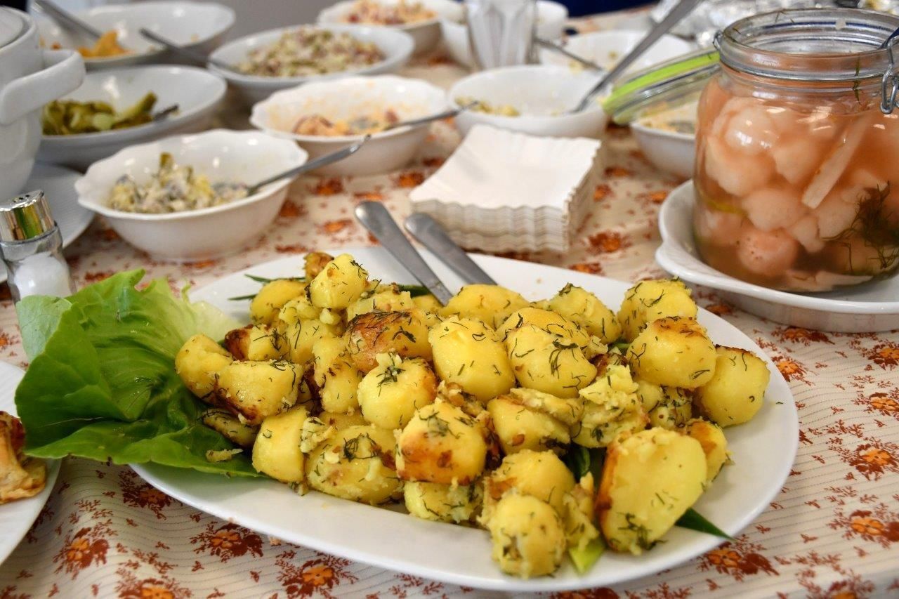 POTRAWY Z ZIEMNIAKÓW W ŚWIETLICY WIEJSKIEJ