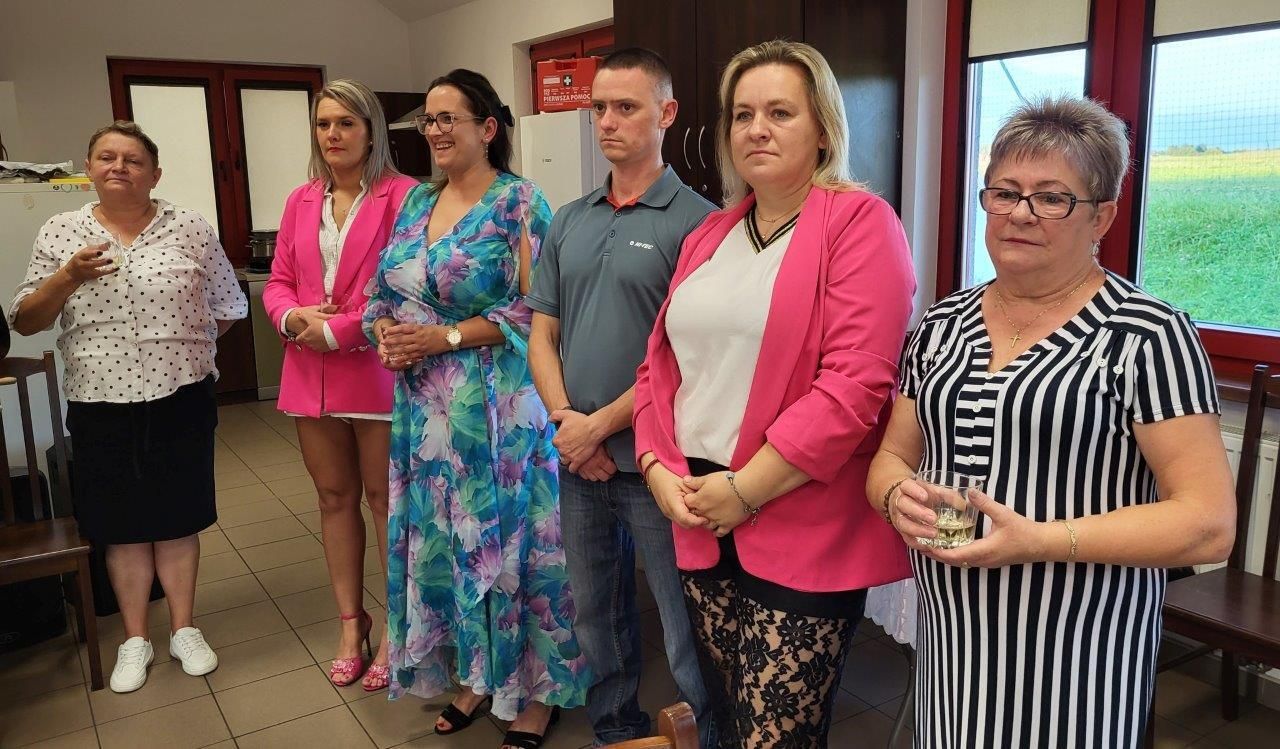 członkowie koła gospodyn wiejskich z miradowa