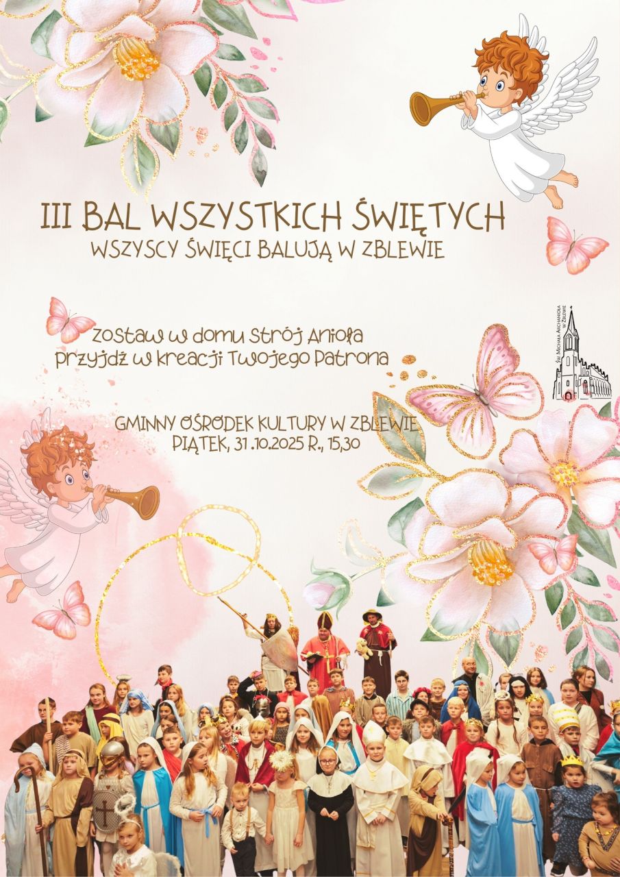 bal wszystkich świętych w zblewie plakat