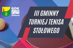 plakat turnieju gminego w tenisa