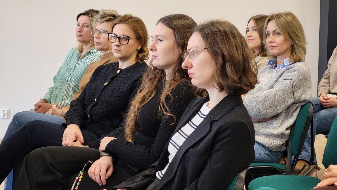 uczestniczki konferencji w Bytoni na sali wykłądowej