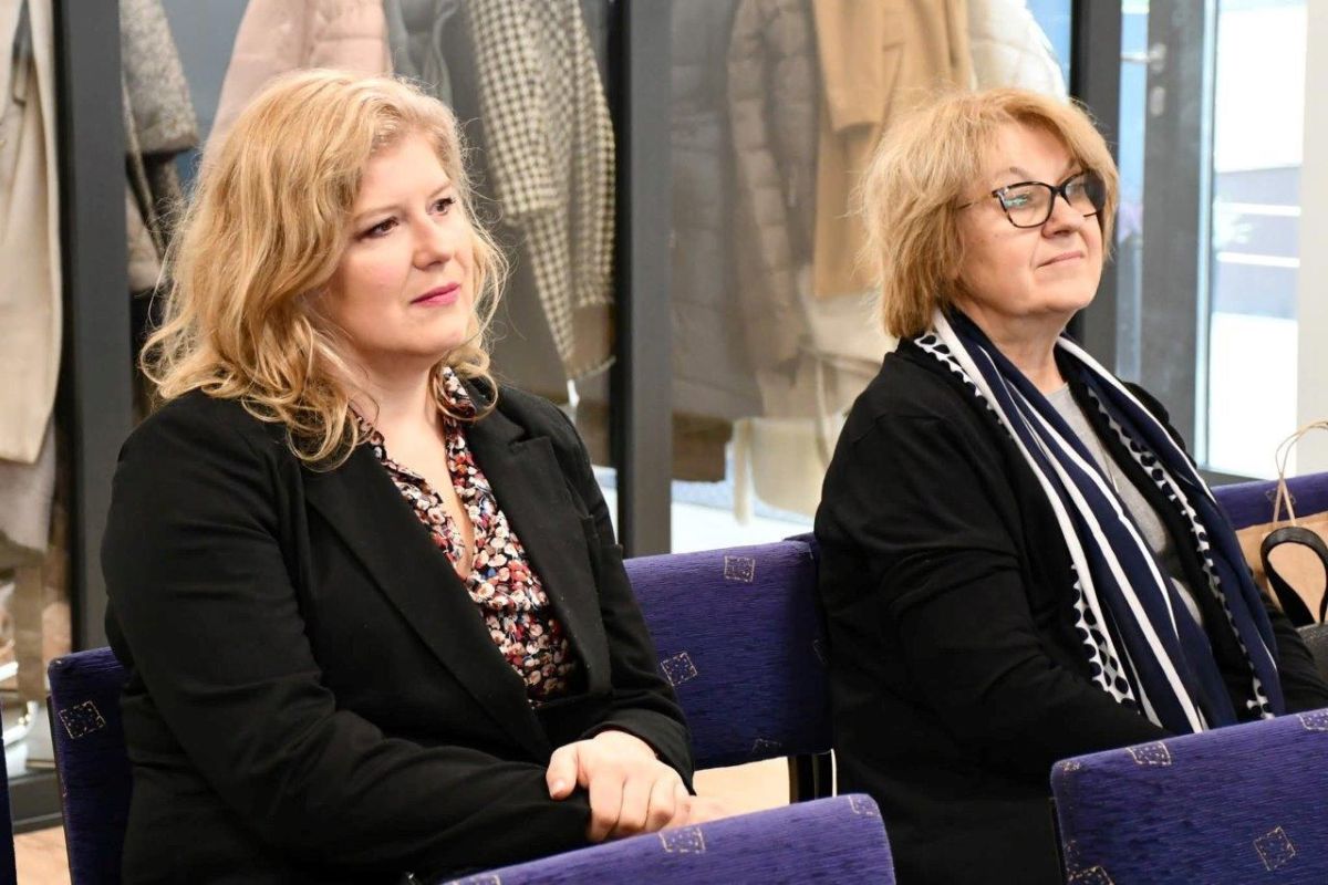 uczestniczki konferencji w Bytoni na sali wykłądowej