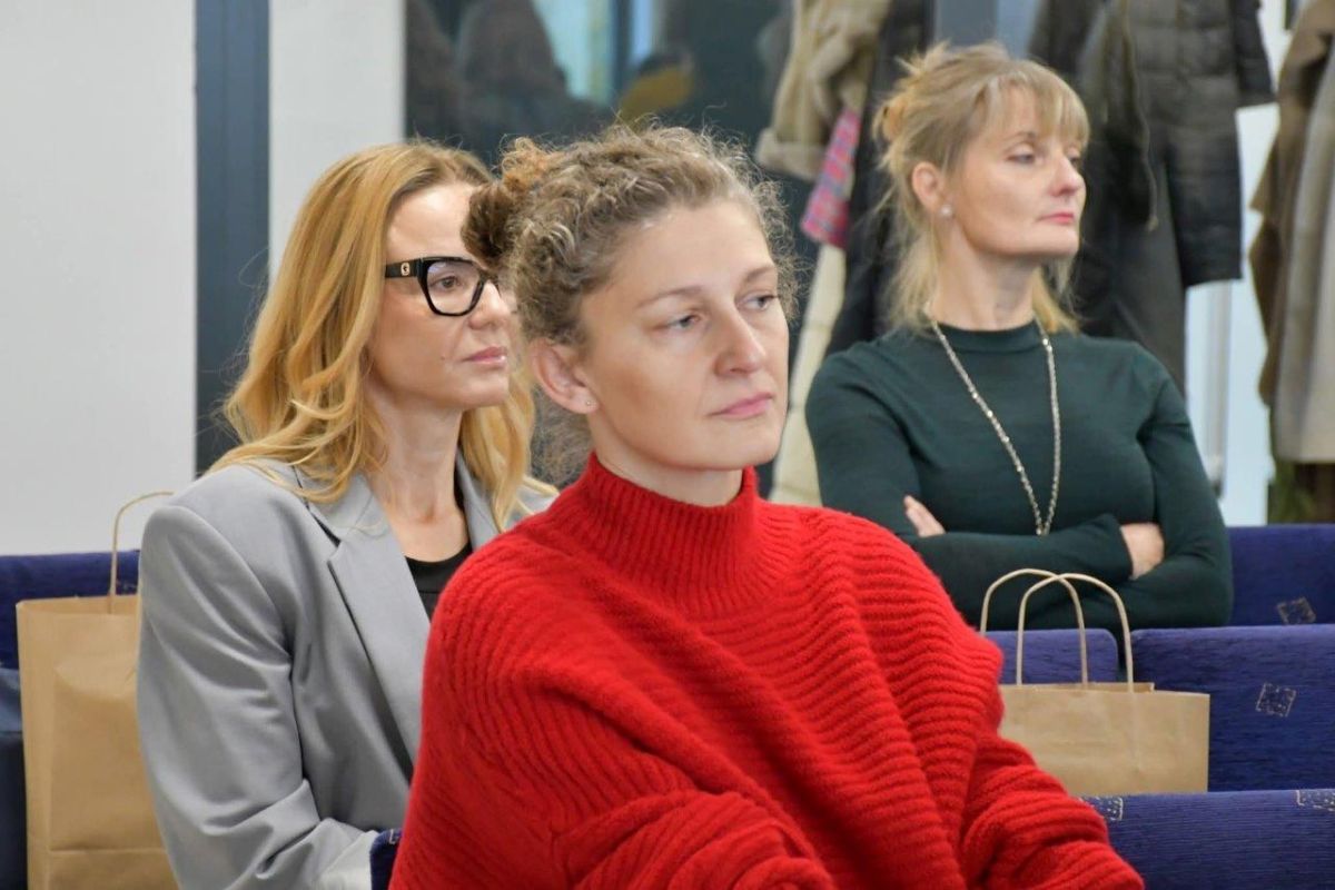 uczestniczki konferencji w Bytoni na sali wykłądowej