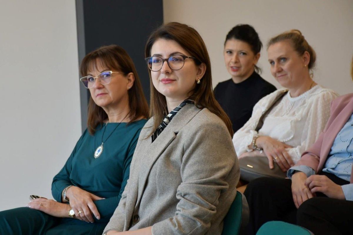 uczestniczki konferencji w Bytoni na sali wykłądowej