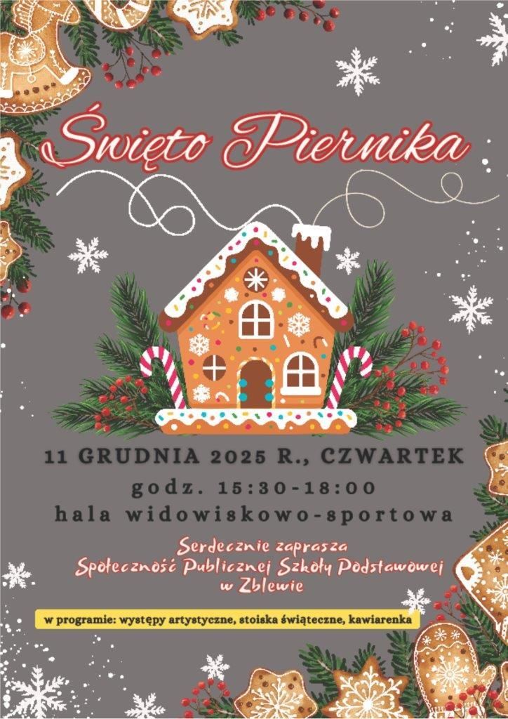 kiermasze plakaty gmina zblewo