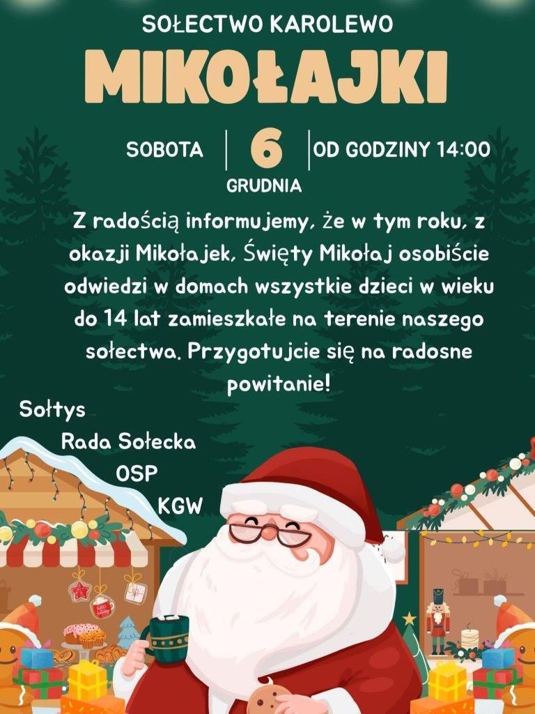 PLAKATY MIKOŁAJKOWE 2025
