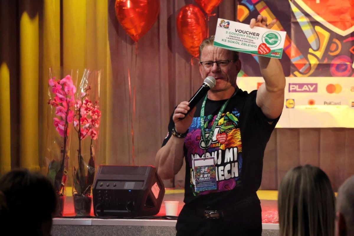 finał wosp w gminie zblewo