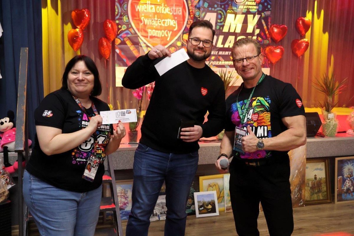 finał wosp w gminie zblewo