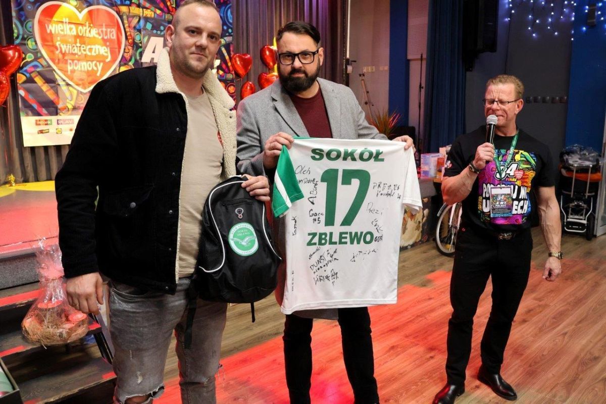 finał wosp w gminie zblewo