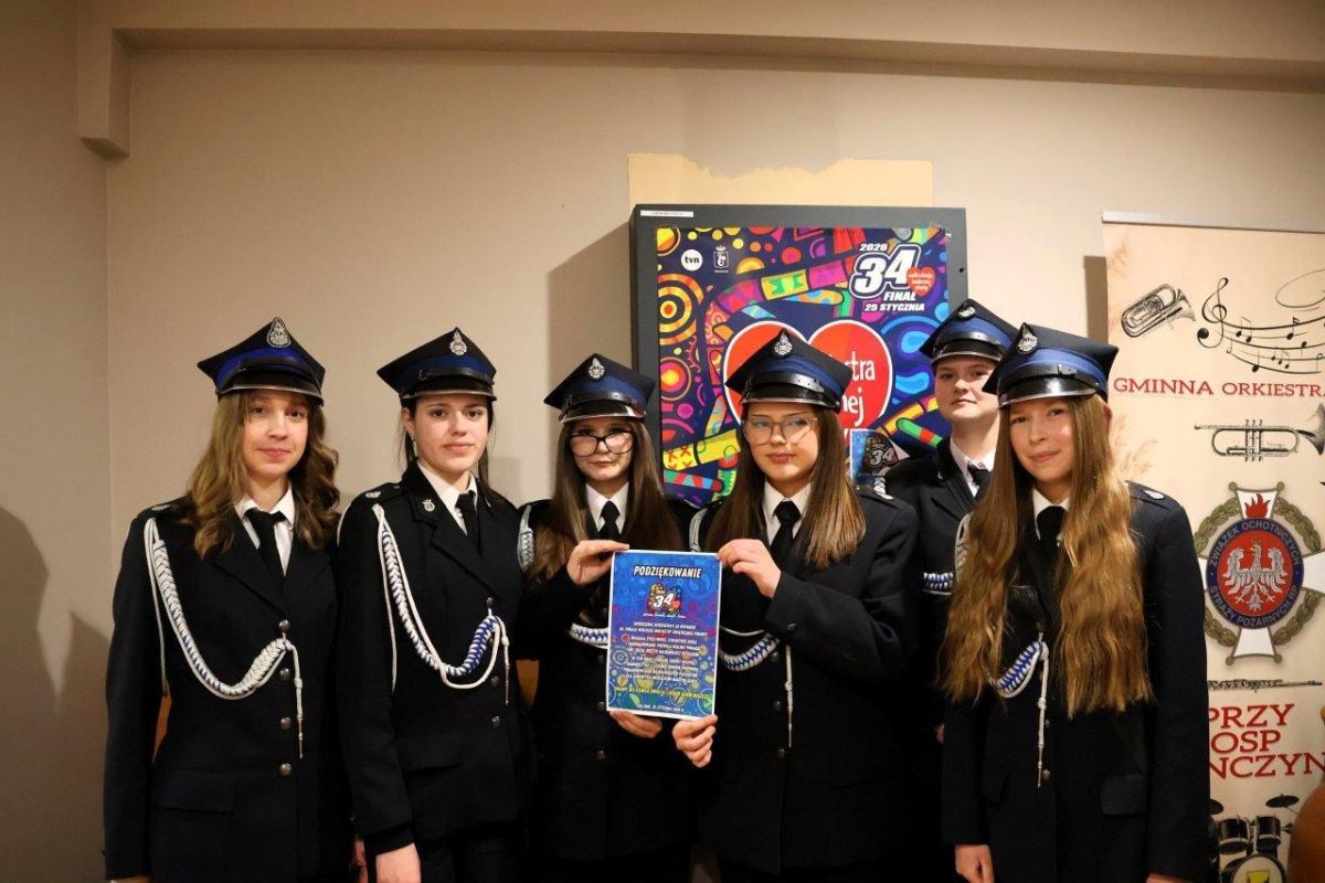 finał wosp w gminie zblewo