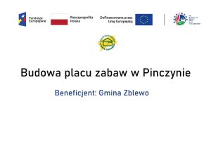 PLAC ZABAW W PINCZYNIE