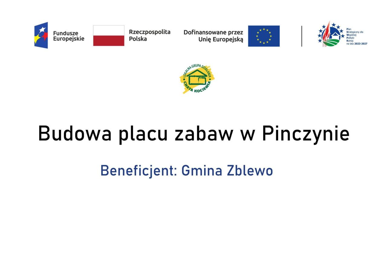 BUDOWA PLACU ZABAW W PINCZYNIE