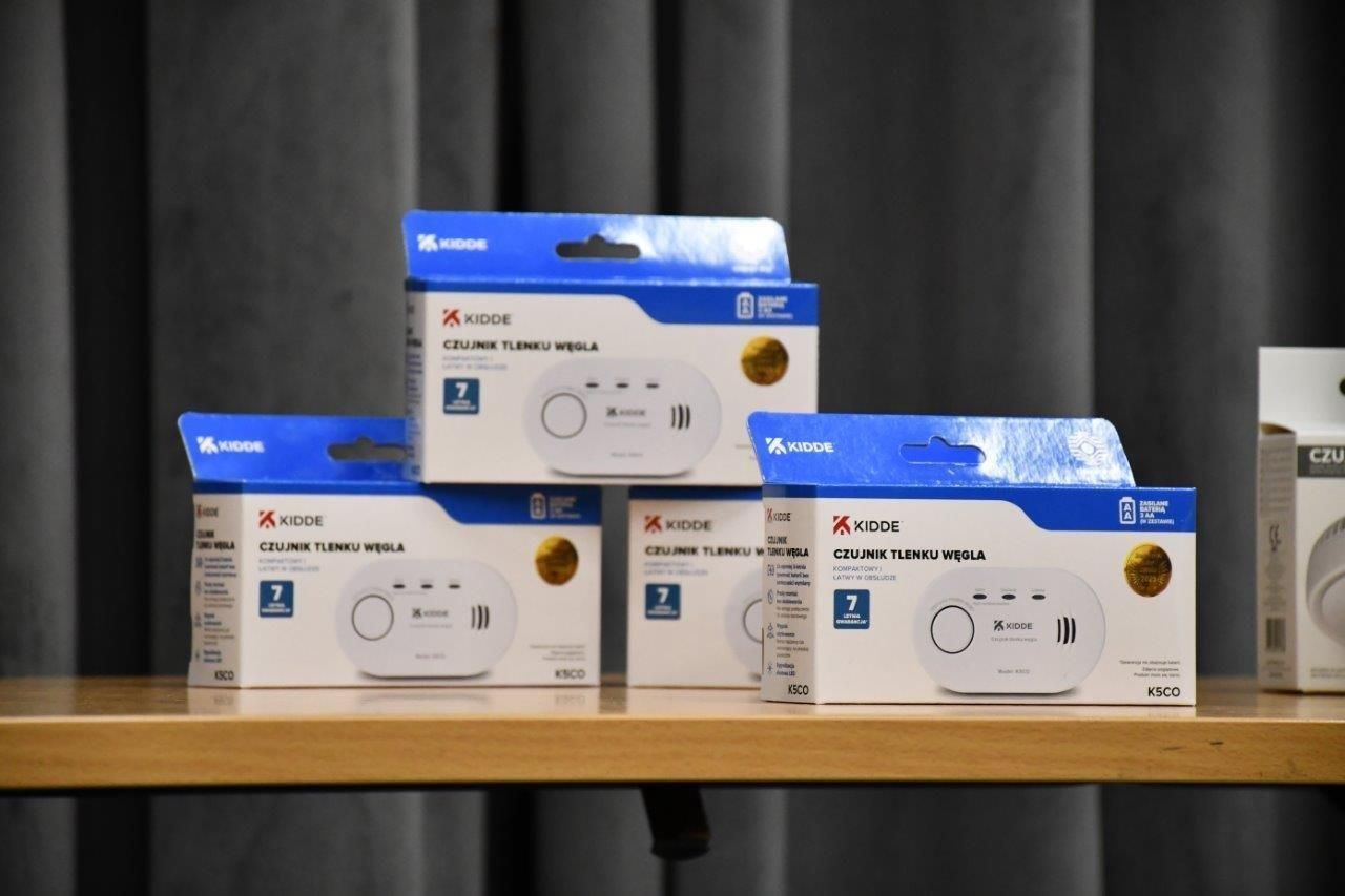 czujki dymu przekazanie