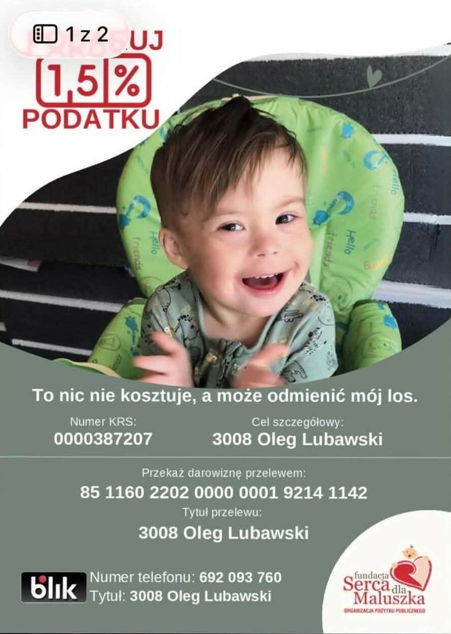 przekaż 1.5% podatku