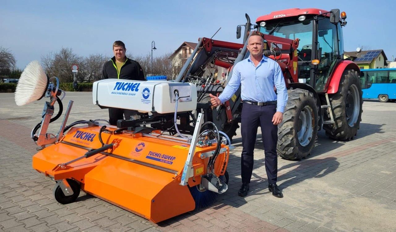 nowa zamiatarka gminna