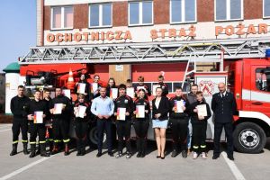 TURNIEJ WIEDZY POŻARNICZEJ W ZBLEWIE