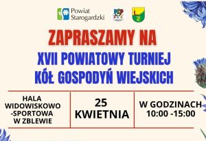 TURNIEJ KÓŁ GOSPODYŃ WIUEJSKICH