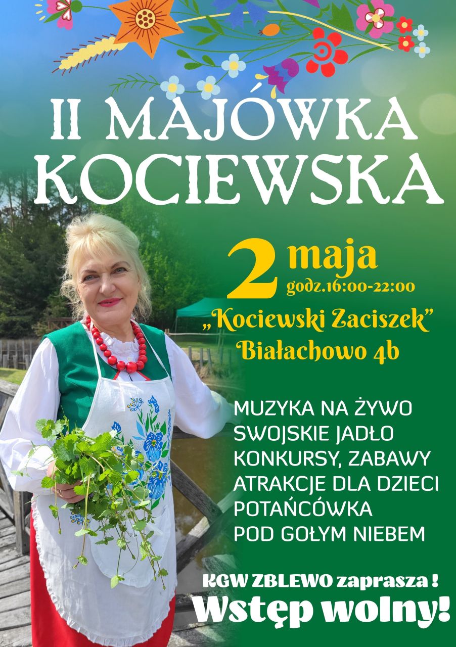 PLAKATY NA WYDARZENIA GMINNE