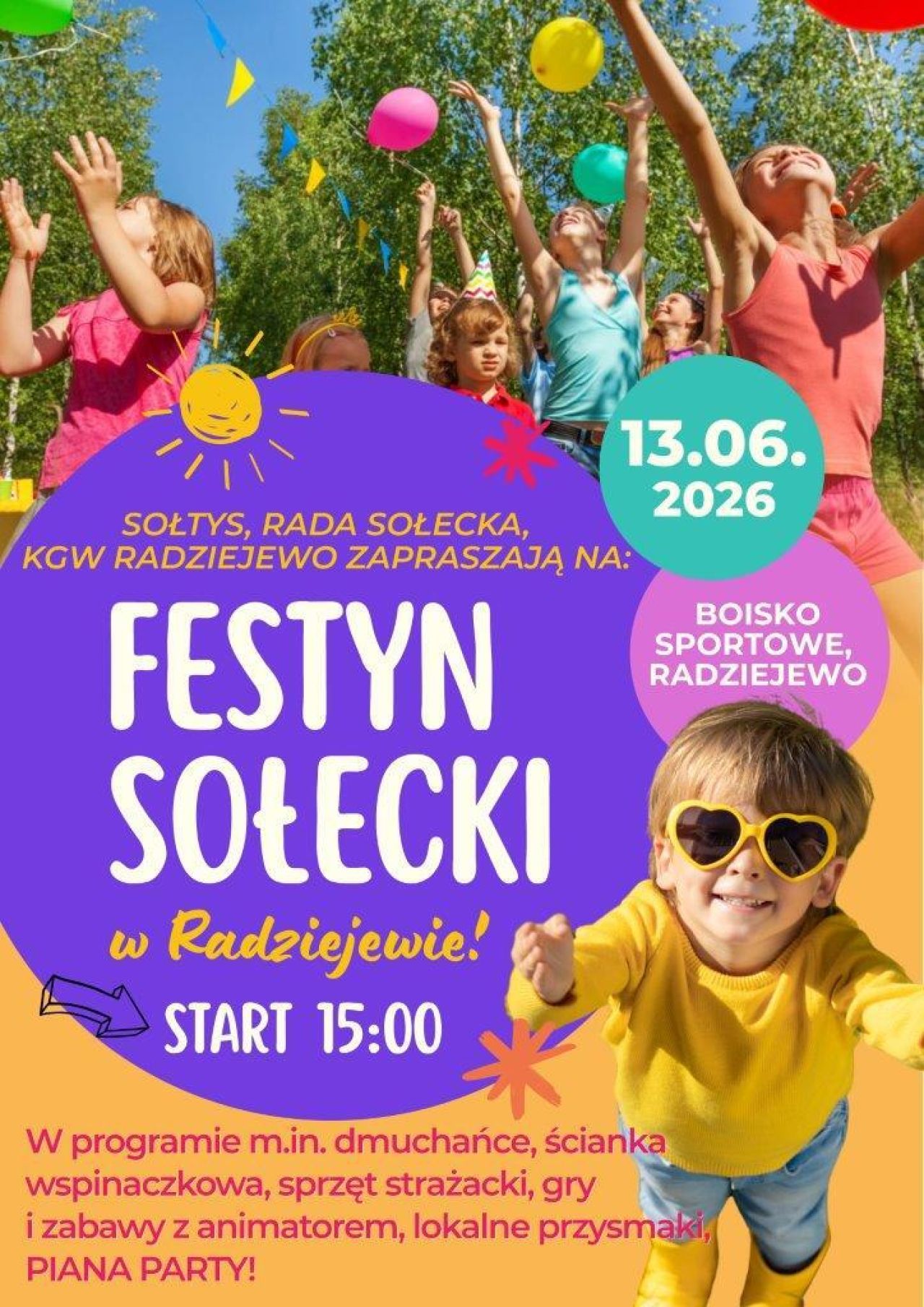 plakaty dzień dziecka