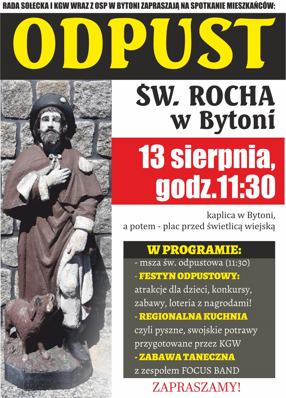 plakat odpust
