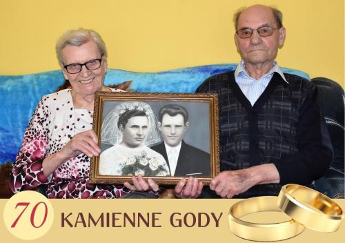 70 LAT RAZEM: KAMIENNE GODY PANI CECYLII I PANA CZESŁAWA