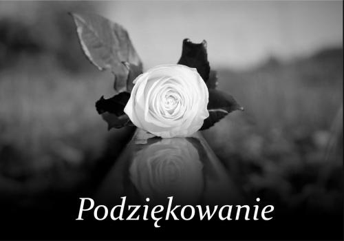 PODZIĘKOWANIE