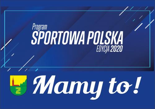 KOLEJNE ŚWIETNE WIEŚCI! SPORTOWE ZBLEWO 2020!