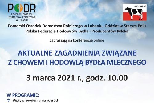 PODR W LUBANIU ZAPRASZA NA KONFERENCJĘ DLA ROLNIKÓW