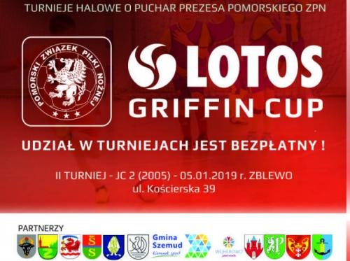 JUŻ W TĘ SOBOTĘ: LOTOS GRIFFIN CUP DLA ROCZNIKA 2005 W ZBLEWIE